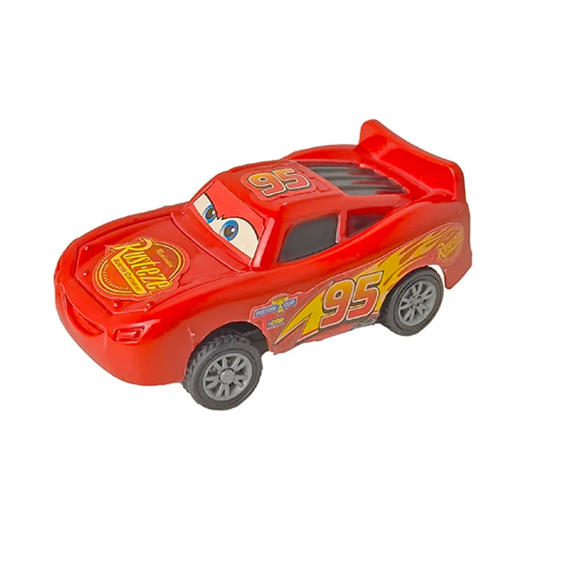 Mini 12 pcs Disney Pixar Cars 3 Piston Cup Rebound Car  Collection Lightning McQueen Jackson Storm PVC Car Model Toy for childre