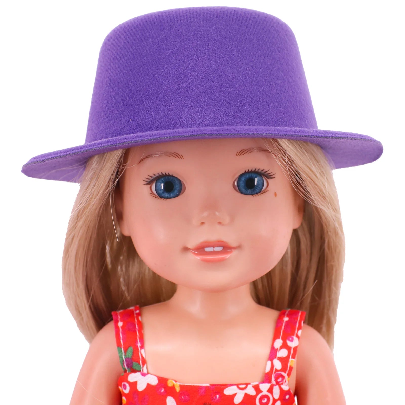 Plush Cute Doll Hat For Paola Reina & 1/3 1/4 1/6 BJD Blyth & 14.5 Inch Wellie Wisher Doll Clothes Accessories
