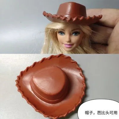 Original Doll Caps Toy Dolls Decors Accessories DIY Doll Riding Cap Suny Hat Baseball Cap For 1/6 Dolls Toy Heads
