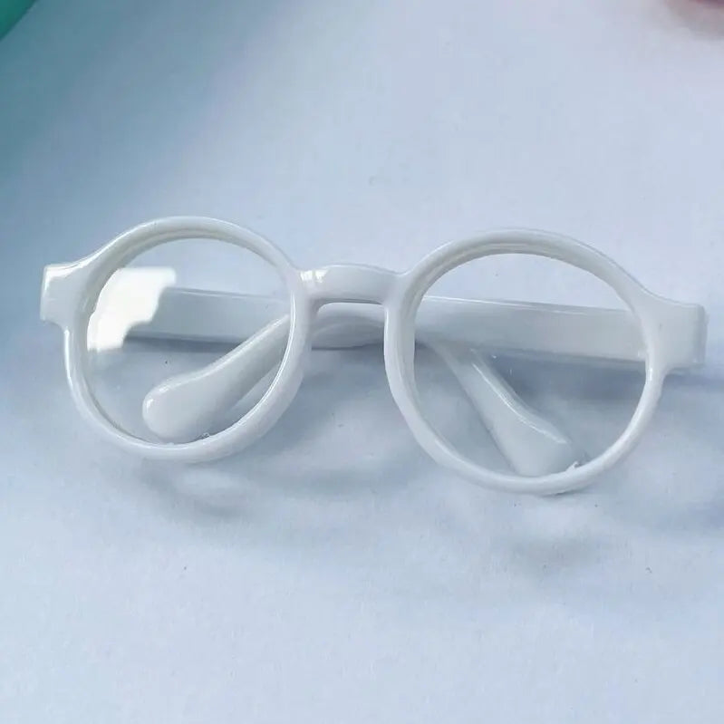 Labubu 6.5cm/9cm Fashion Accessories Cute Plastic  Glasses for 15cm/17cm Labubu for 60cm BJD Dolls and 1/3 BJD Dolls Toy Glasses