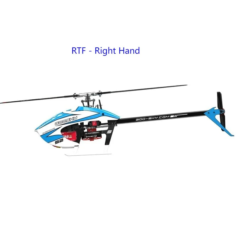 Goosky S2 Max Model Airplane 3d Remote Control Stunt Helicopter Dual Brushless Direct Drive Baf080001 Bnf/Rtf Toy Gift
