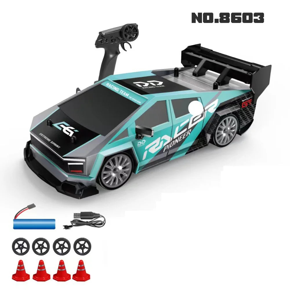 1:24 Mini 2.4G 4WD 30KM/h RC Drift Car GTRPRO AE86PRO - RTR Metal Tires, Ready to Race | Kids' Toy, Birthday Gift