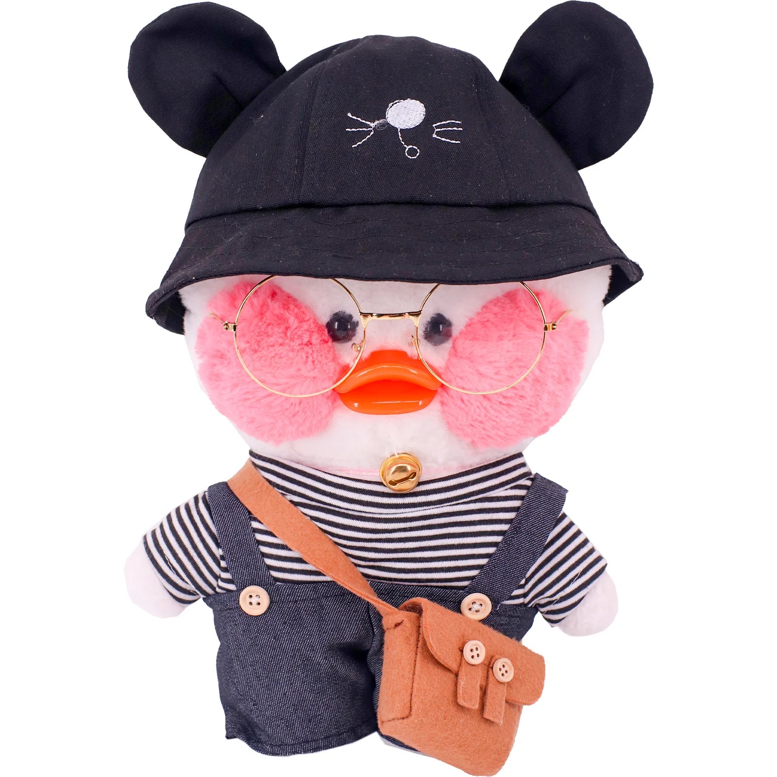 Fashion Fisherman's Hat For 30 Cm Mimi Yellow Duck Doll lalafanfan Clothes Accessories Children's Toys Girls Birthday Gifts