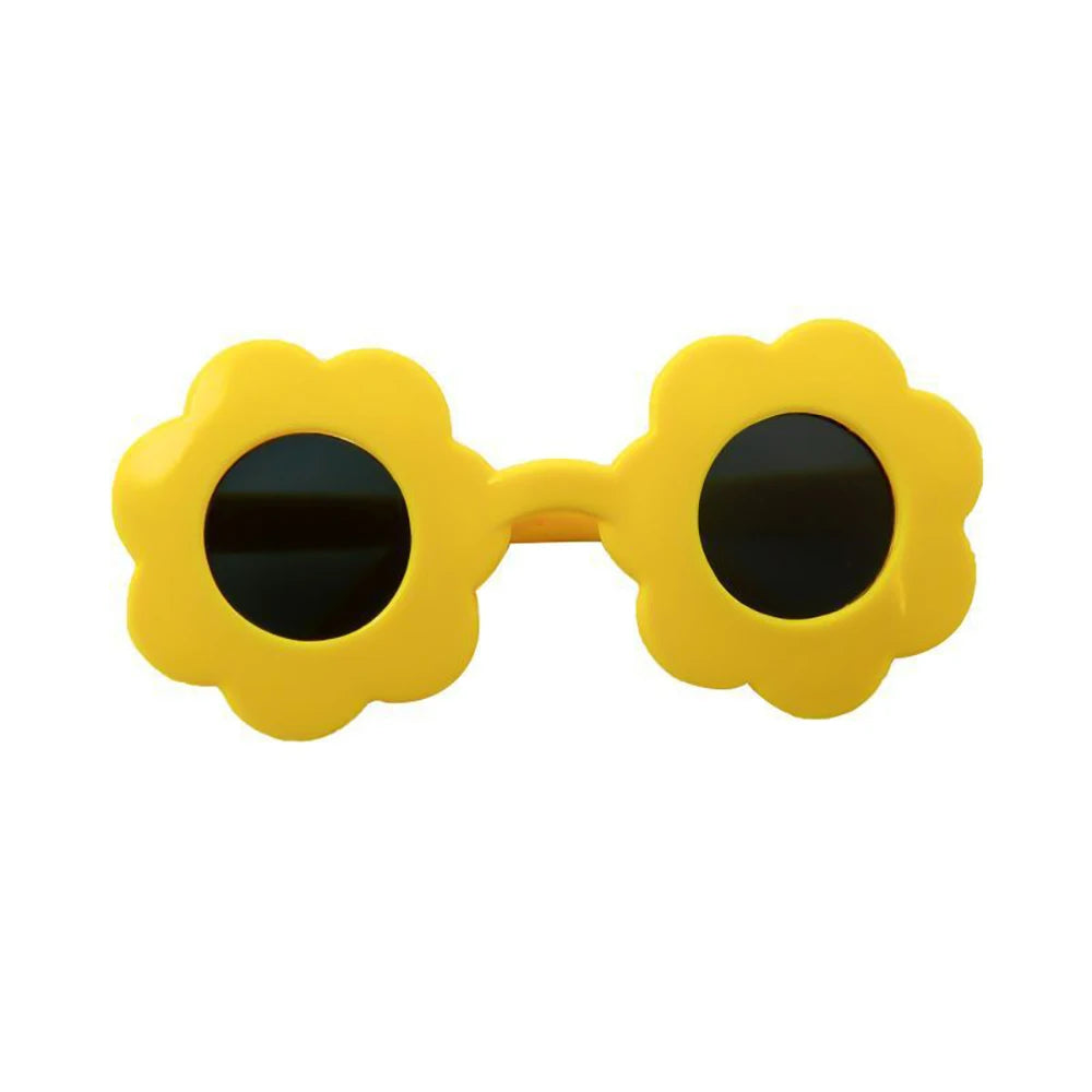 Cute Doll Glasses 18inches Reborn 1/6 Blyth Doll Fashion Flowers Crown Heart Shape Sunglasses DIY Accessories