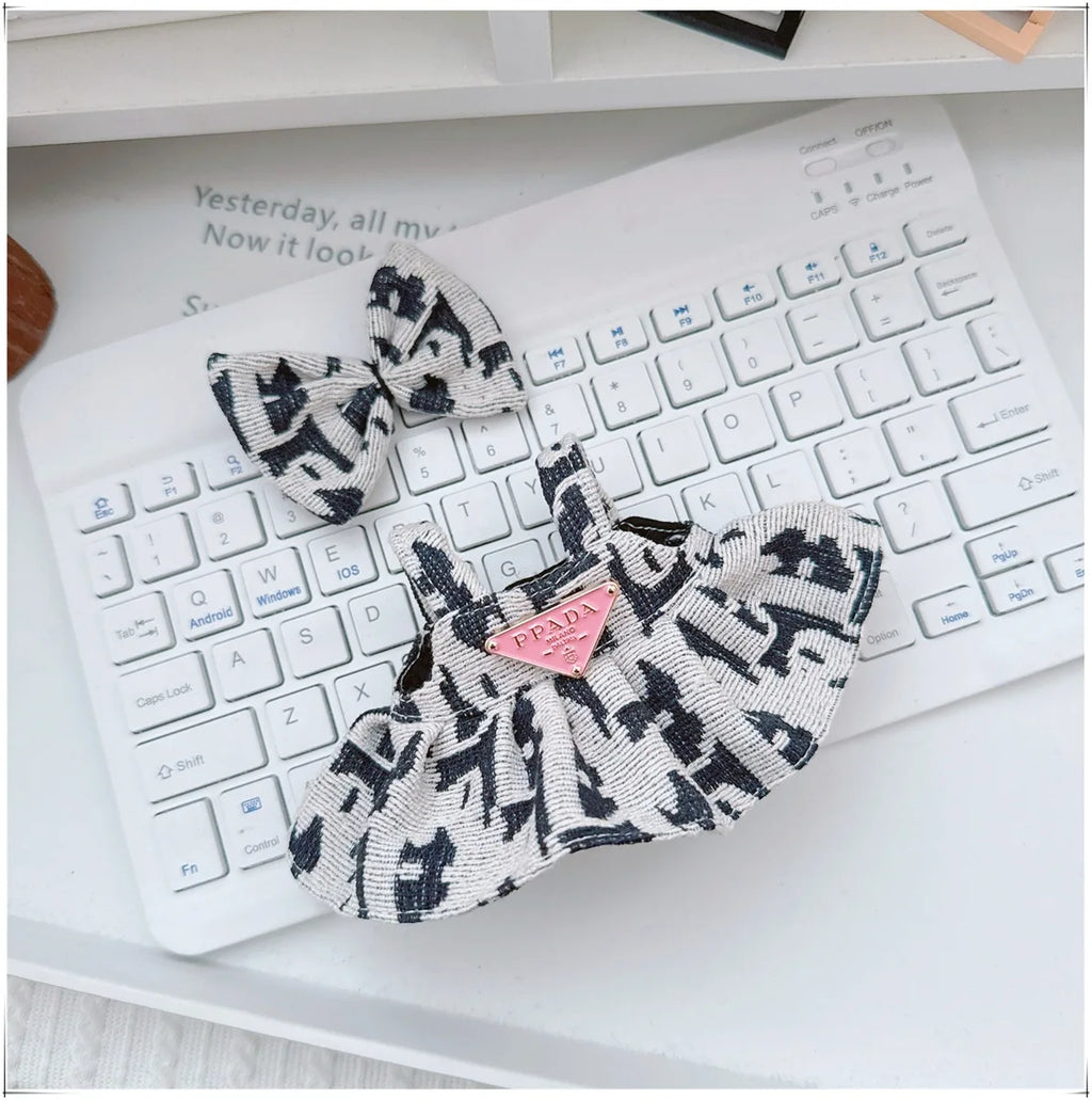 For 17cm Labubu Doll Clothes V1 V2 Doll Clothing Accessories Hat Overall Dress Shoes Bag Doll Accessories Sitting Party Game Toy
