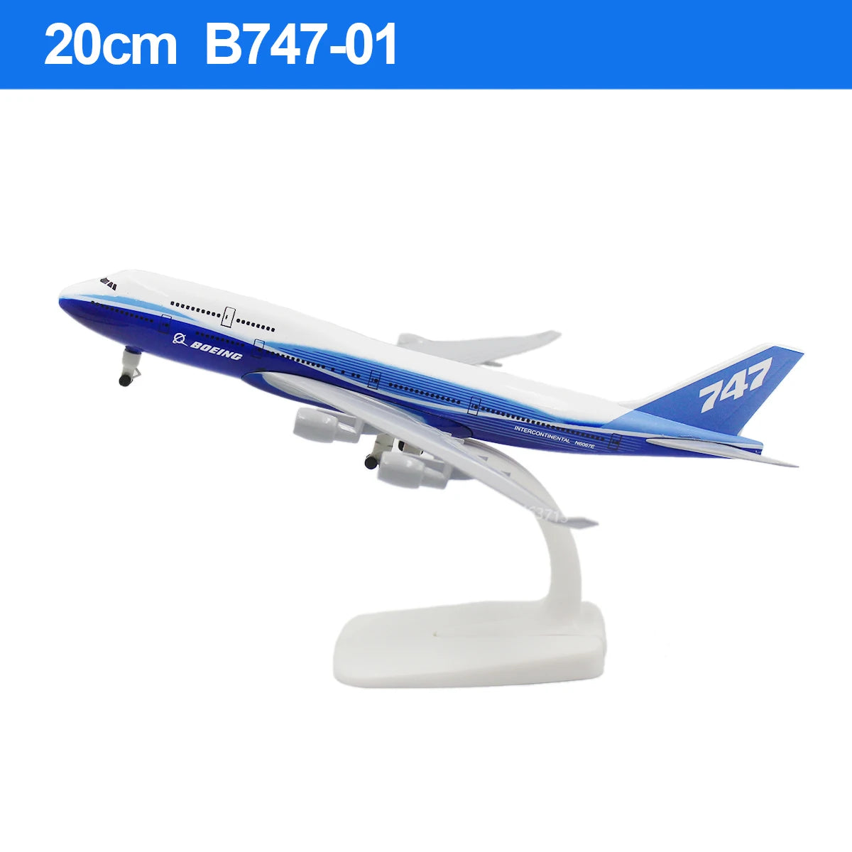 20CM Diecast Alloy Antonov An-225 "Mriya" B747 777 787 A380 350 330 Airplane Model 1/400 Scale