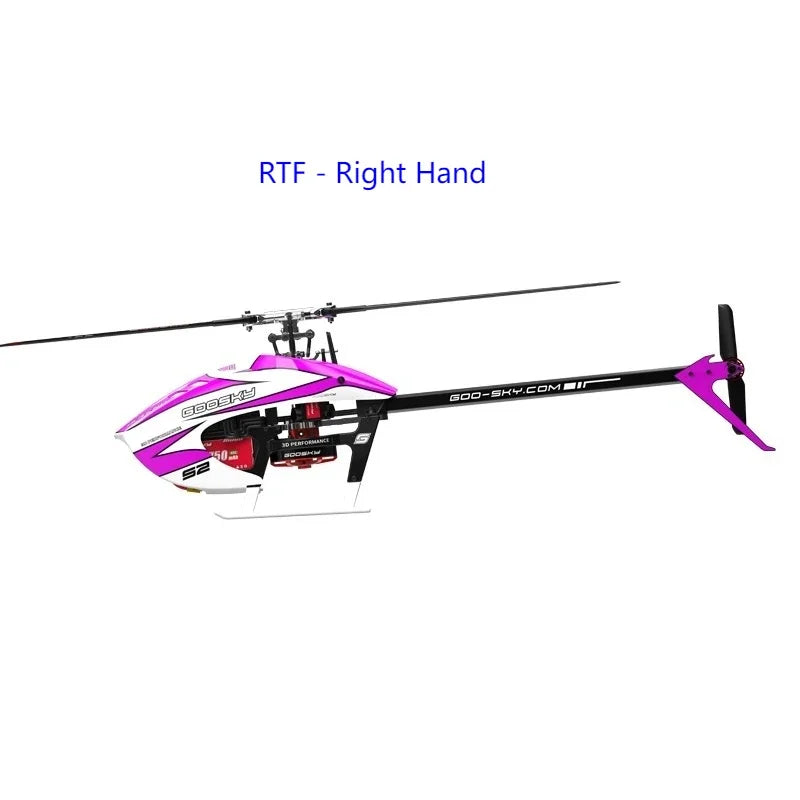 Goosky S2 Max Model Airplane 3d Remote Control Stunt Helicopter Dual Brushless Direct Drive Baf080001 Bnf/Rtf Toy Gift