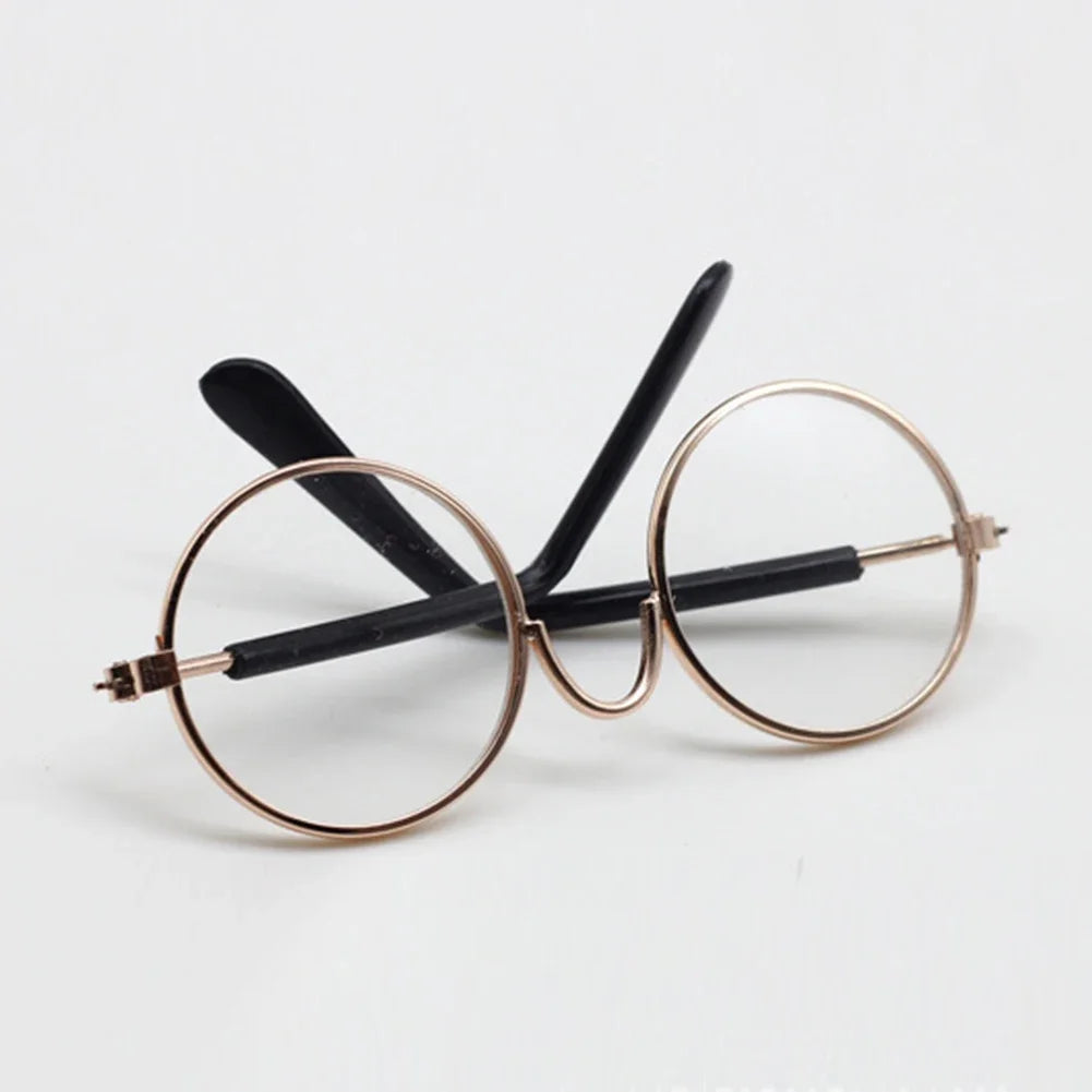 For 10/15cm Cotton/Ropa Labubu Glasses Cute Plastic Glasses Delicate Workmanship For Dolls Toy Glasses Accessories