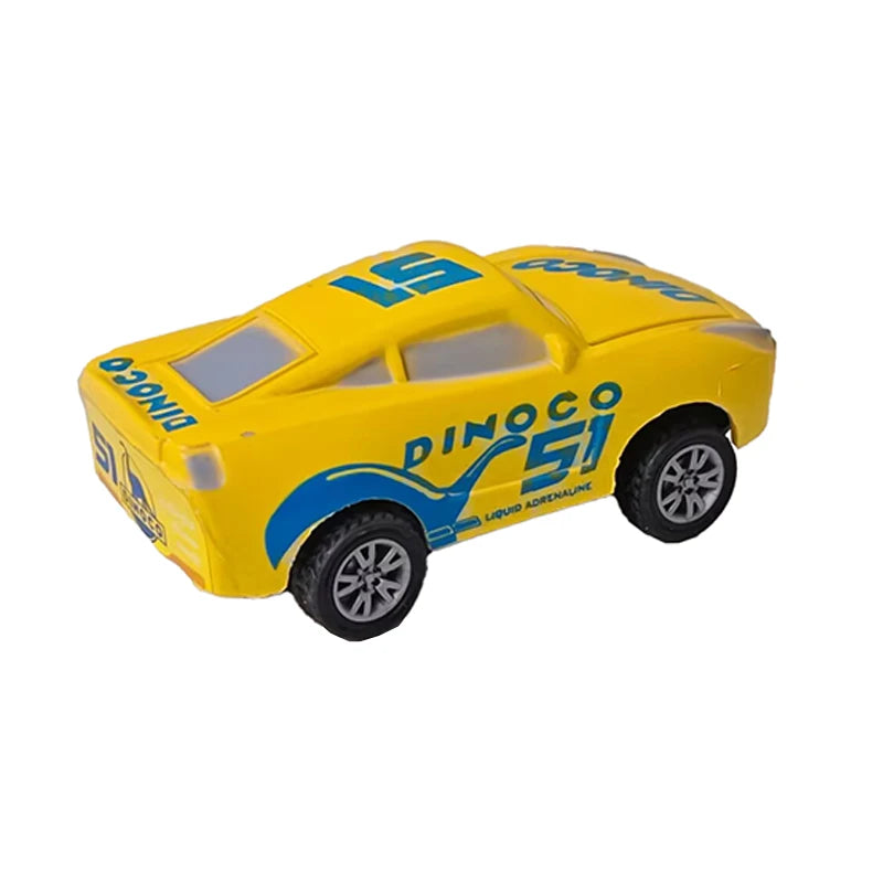 Mini 12 pcs Disney Pixar Cars 3 Piston Cup Rebound Car  Collection Lightning McQueen Jackson Storm PVC Car Model Toy for childre