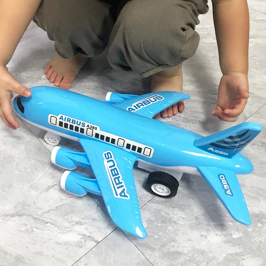 Large sized airplane toys, children's inertia airplane toy models, boys and girls, Christmas gifts, New Year gifts