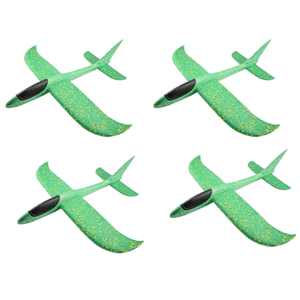 36cm48cm Large Foam Plane Glider Hand Throw Airplane Inertial EPP Bubble Planes Outdoor Launch Kids Toys for Children Boys Gift