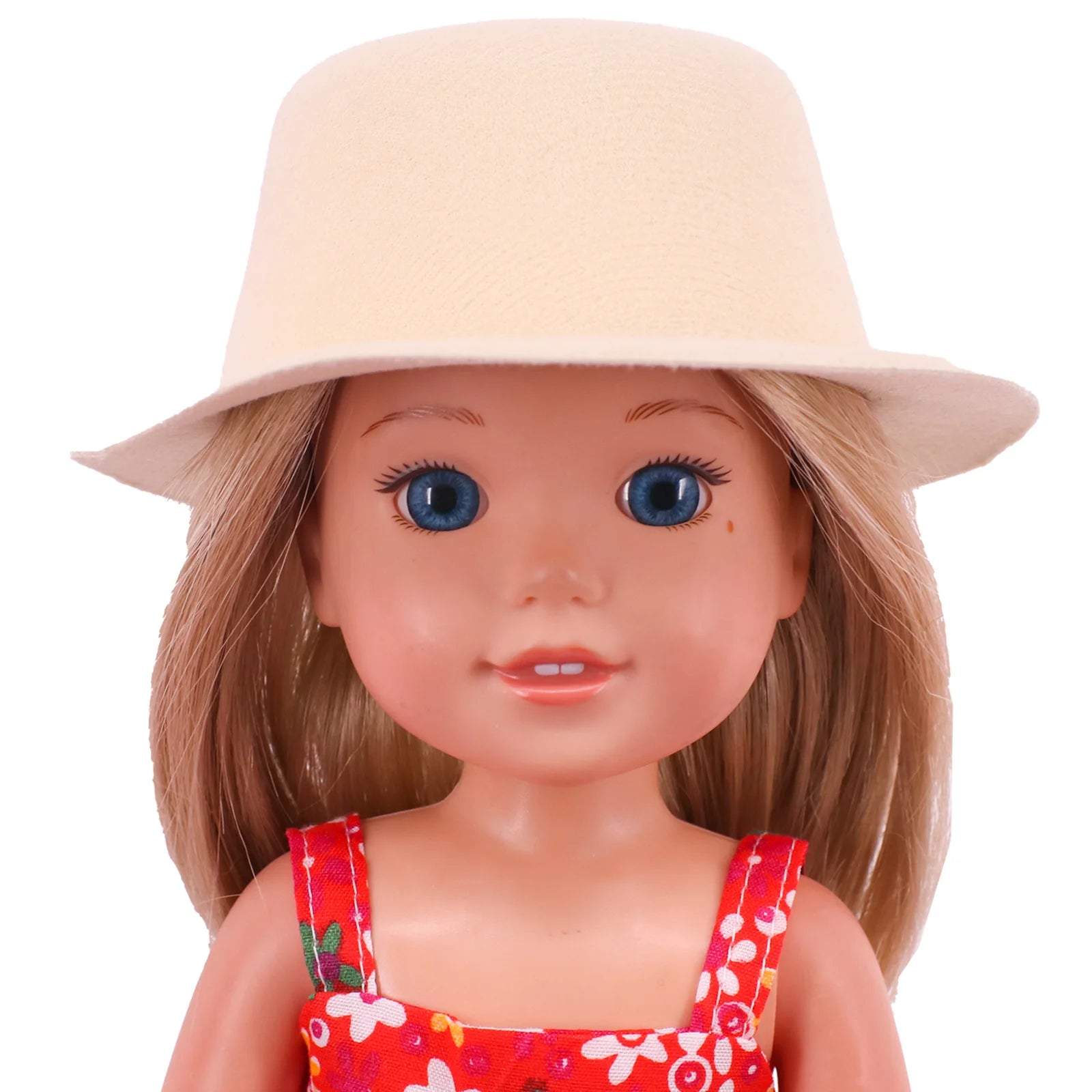 Plush Cute Doll Hat For Paola Reina & 1/3 1/4 1/6 BJD Blyth & 14.5 Inch Wellie Wisher Doll Clothes Accessories