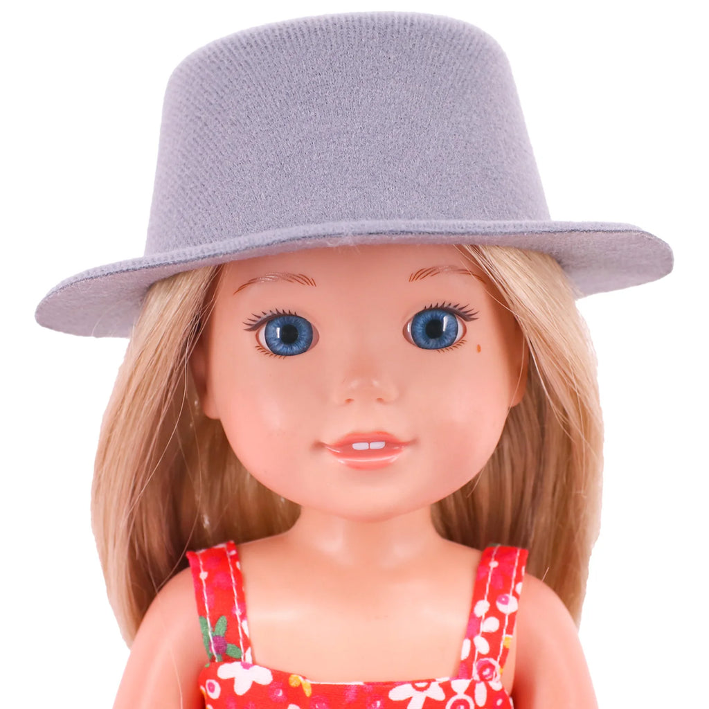 Plush Cute Doll Hat For Paola Reina & 1/3 1/4 1/6 BJD Blyth & 14.5 Inch Wellie Wisher Doll Clothes Accessories